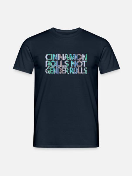 gift idea are nine girl mental health - Männer T-Shirt - Navy