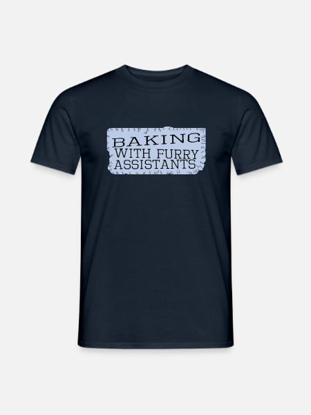 Fun Animals Baking Ideas Wildlife - Men's T-Shirt - navy