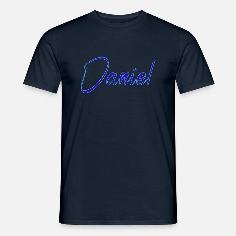 Daniel - Männer T-Shirt - Navy