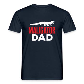 Malinois Belgian Shepherd Mechelaar Dog - Men's T-Shirt - navy - Front - AI Model Male 178 light (178cm)