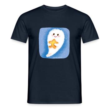 Geist und Stern - Männer T-Shirt - Navy - Vorne - AI Model Male 178 light (178cm)