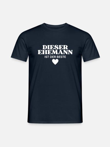Dieser Ehemann ist der Beste - Männer T-Shirt - Navy