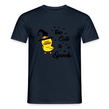 Trop mignon pour effrayer 02 - T-shirt homme - marine - Devant - AI Model Male 178 light (178cm)