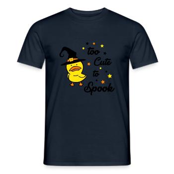 Trop mignon pour effrayer 01 - T-shirt homme - marine - Devant - AI Model Male 178 light (178cm)