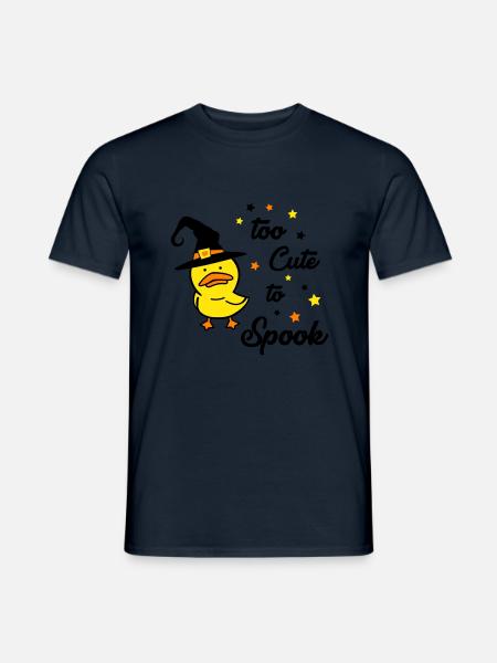 too cute to spook 01 - Männer T-Shirt - Navy