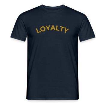 Loyauté - T-shirt homme - marine - Devant - AI Model Male 178 light (178cm)