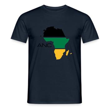 anc - Männer T-Shirt - Navy - Vorne - AI Model Male 178 light (178cm)