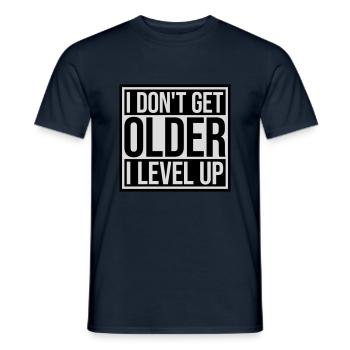 Vieillir - T-shirt homme - marine - Devant - AI Model Male 178 light (178cm)