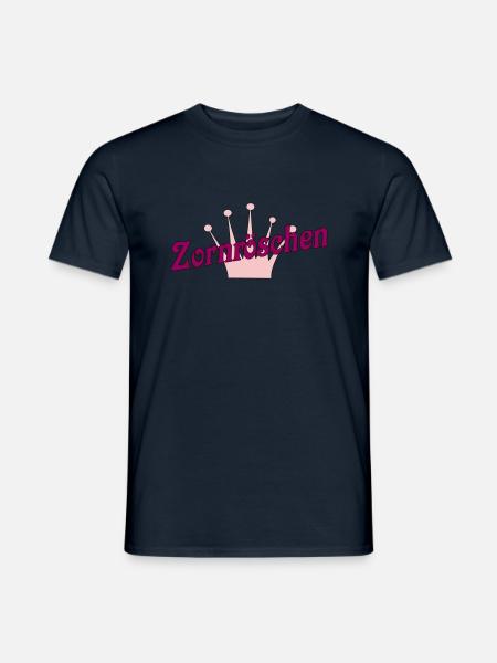Zornröschen - Männer T-Shirt - Navy