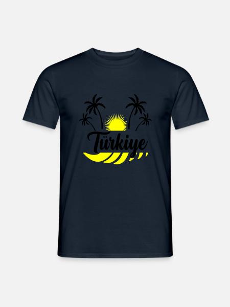 türkiye - Männer T-Shirt - Navy