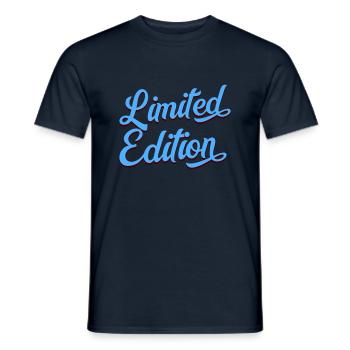 limited edition - Men's T-Shirt - navy - Front - AI Model Male 178 light (178cm)