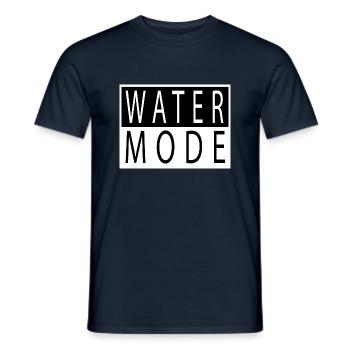 Drôle De Bain T-shirts Nageurs Triathlon Humour - T-shirt homme - marine - Devant - AI Model Male 178 light (178cm)