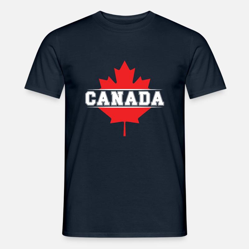 Kanada - Männer T-Shirt - Navy