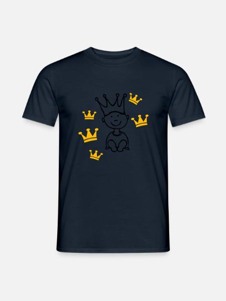 prince boy © - Männer T-Shirt - Navy