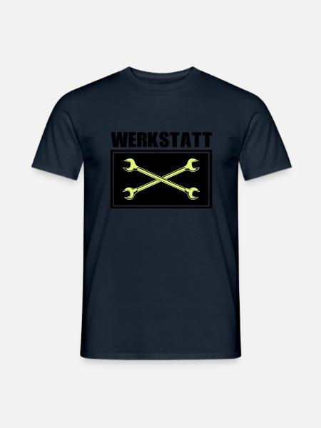 werkzeug werkstatt - Männer T-Shirt - Navy