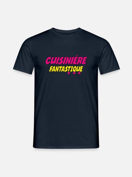 Cuisinière FANTASTIQUE - T-shirt homme - marine