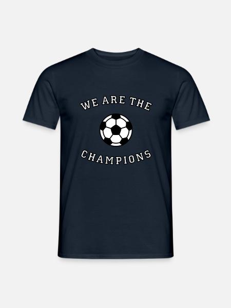 We are the champions (2C) - Men's T-Shirt - navy