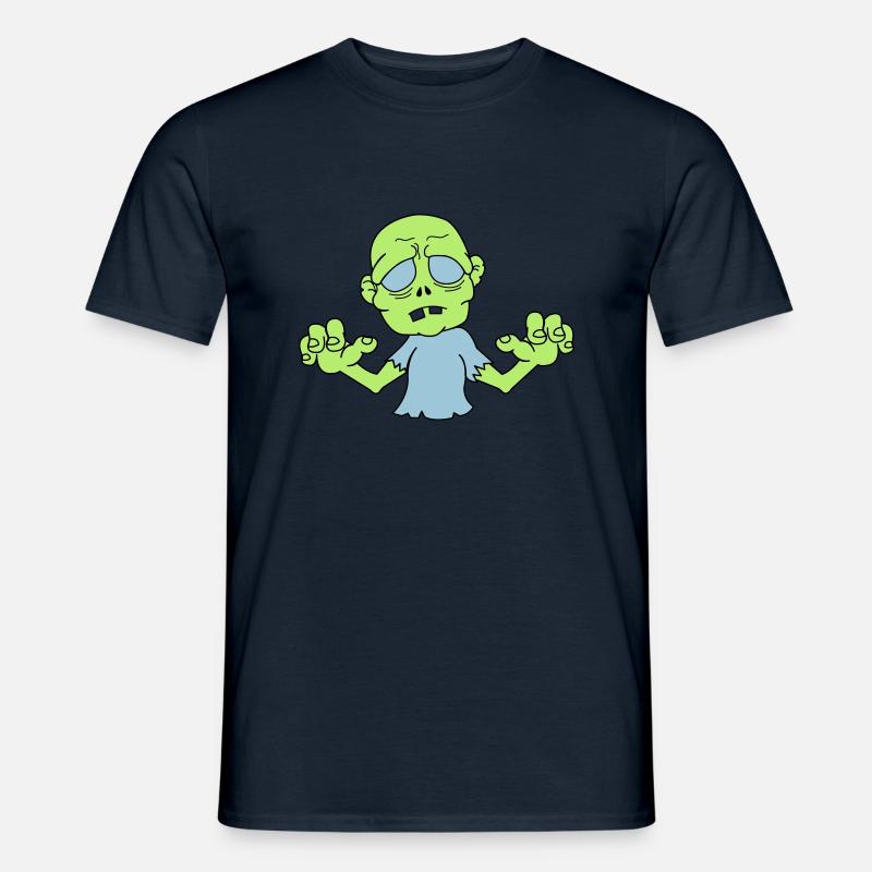 (zombie_2) - Männer T-Shirt - Navy