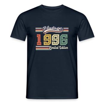 Cadeau D'anniversaire 1996 Génial Depuis 1996 vint - T-shirt homme - marine - Devant - AI Model Male 178 light (178cm)