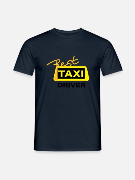 Best Taxi Driver 3 - Männer T-Shirt - Navy