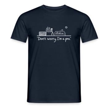 Bäckerei oder Bäckerei Geschenkidee - Männer T-Shirt - Navy - Vorne - AI Model Male 178 light (178cm)