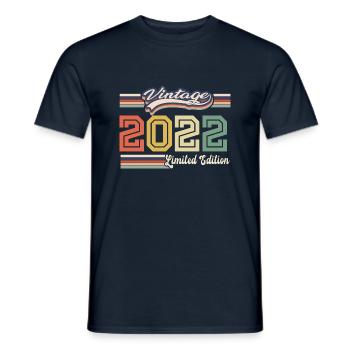 Awesome 2022 Birthday Gift Since 2022 Came - Men's T-Shirt - navy - Front - AI Model Male 178 light (178cm)