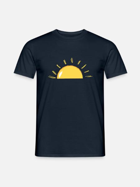 Sunshine - Men's T-Shirt - navy