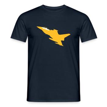 Flugzeug - Männer T-Shirt - Navy - Vorne - AI Model Male 178 light (178cm)