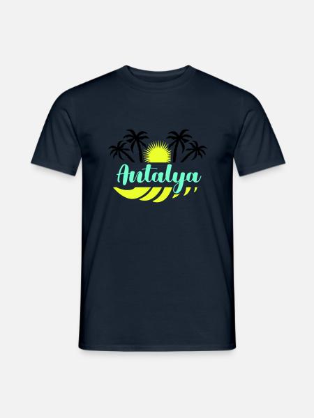 Antalya - Men's T-Shirt - navy