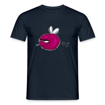 Grumble Bumblebee Funny Cartoon Bumblebee - Men's T-Shirt - navy - Front - AI Model Male 178 light (178cm)