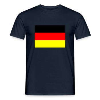 germany - Männer T-Shirt - Navy - Vorne - AI Model Male 178 light (178cm)