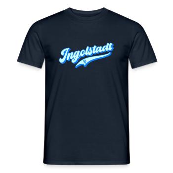 INGOLSTADT - Männer T-Shirt - Navy - Vorne - AI Model Male 178 light (178cm)