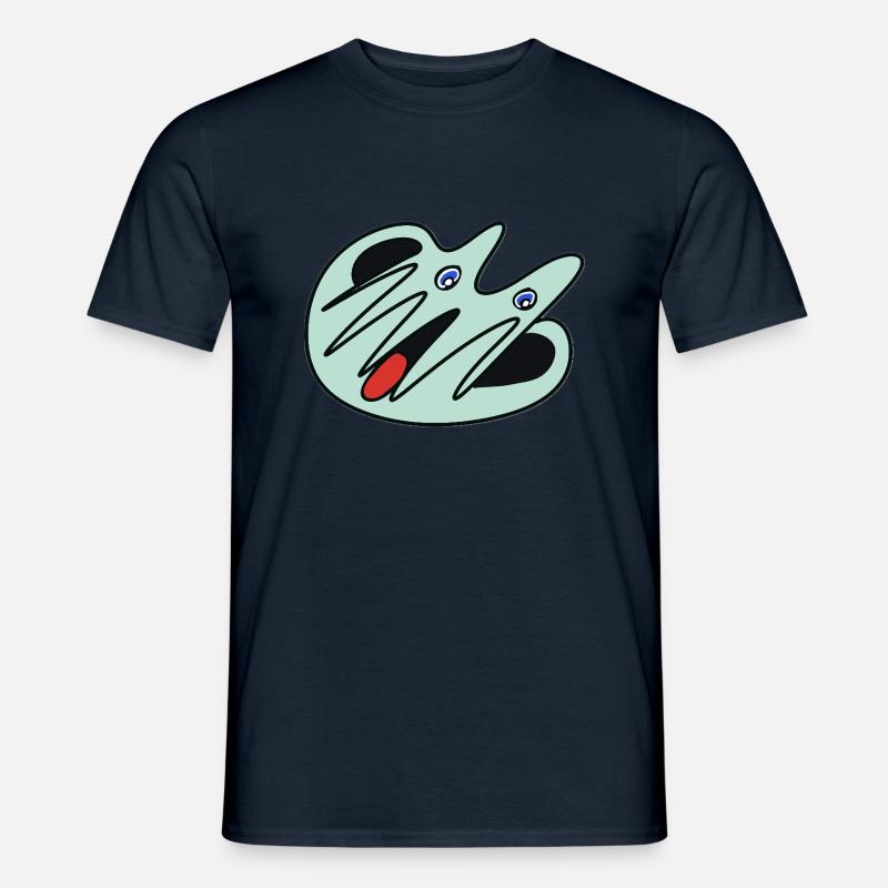 Comic-Geist-smag - Männer T-Shirt - Navy