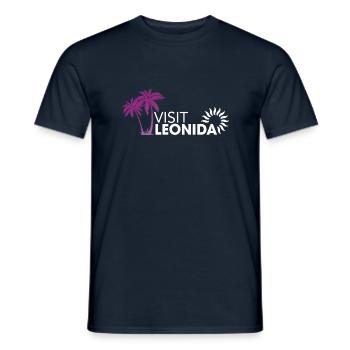 Visit Leonida VI - T-shirt homme - marine - Devant - AI Model Male 178 light (178cm)