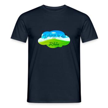 Rhön - Männer T-Shirt - Navy - Vorne - AI Model Male 178 light (178cm)