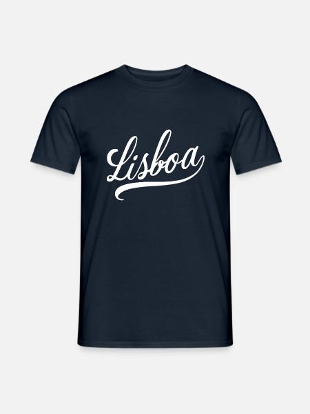 Lisboa - Lisbonne - T-shirt homme - marine