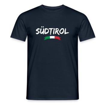 Tyrol du Sud - T-shirt homme - marine - Devant - AI Model Male 178 light (178cm)