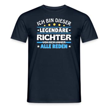 Je suis ce professeur légendaire - T-shirt homme - marine - Devant - AI Model Male 178 light (178cm)