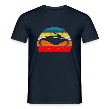 Boat Racing Boat Race Boat Riding Lover - Men's T-Shirt - navy - Front - AI Model Male 178 light (178cm)