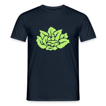 salade 27 - T-shirt homme - marine - Devant - AI Model Male 178 light (178cm)