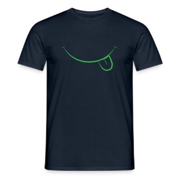 content - T-shirt homme - marine - Devant - AI Model Male 178 light (178cm)