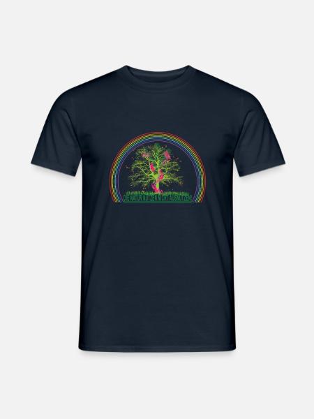 Die Natur nutzen nicht ausnutzen! - Männer T-Shirt - Navy