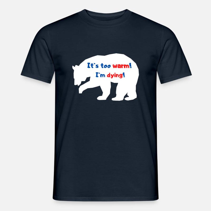 Eisbär - Männer T-Shirt - Navy