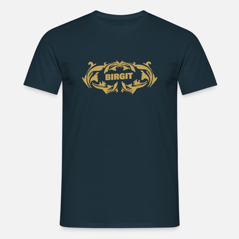 Birgit - Men's T-Shirt - navy