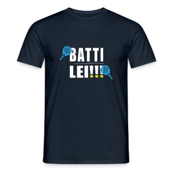 Padel - Battez-la - T-shirt homme - marine - Devant - AI Model Male 178 light (178cm)
