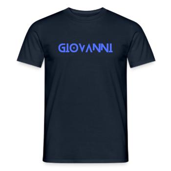 Giovanni - Men's T-Shirt - navy - Front - AI Model Male 178 light (178cm)