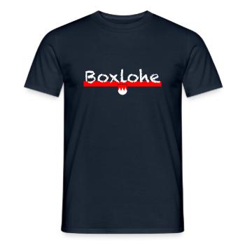 Shirt Schwabach Boxlohe - Männer T-Shirt - Navy - Vorne - AI Model Male 178 light (178cm)