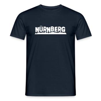 Nuremberg - Men's T-Shirt - navy - Front - AI Model Male 178 light (178cm)