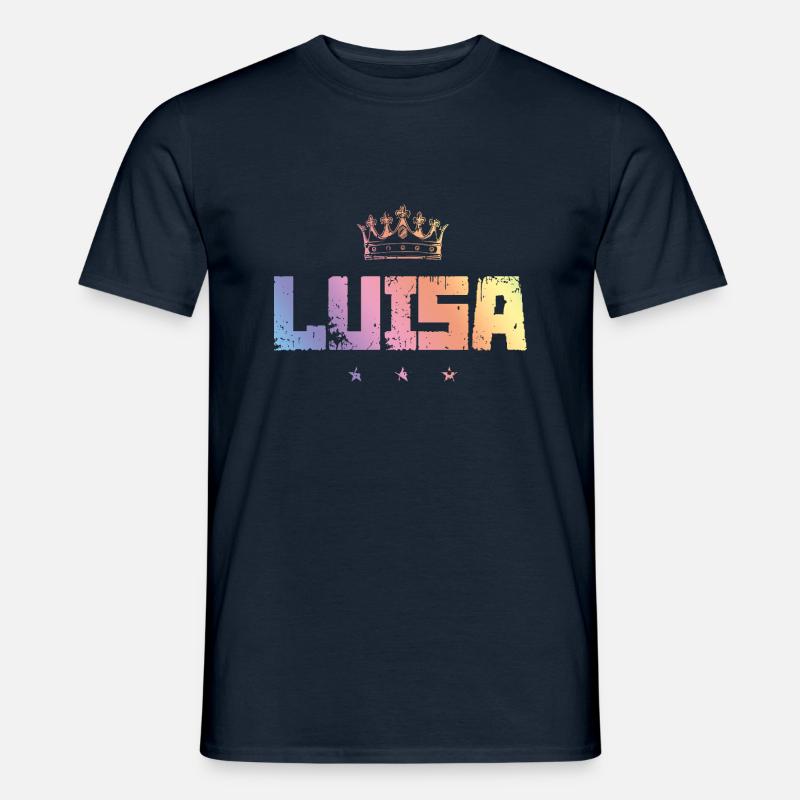 Luisa - Männer T-Shirt - Navy