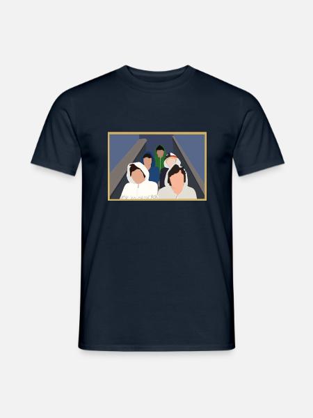 Boys stairs - Men's T-Shirt - navy